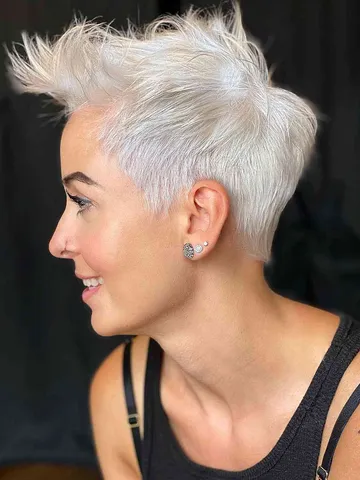 19 prettiest platinum pixie cuts for cooler blonde crop