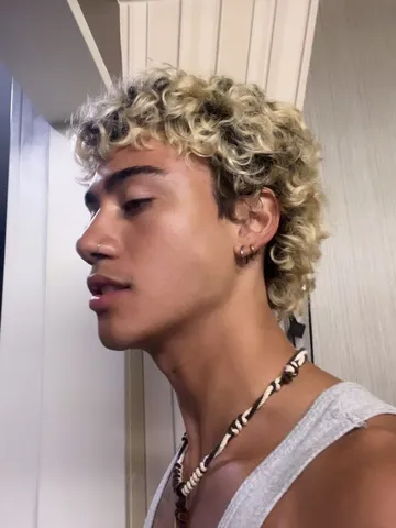 the best medium curly hairstyles for men top 30 looks dyed b