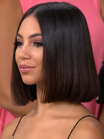 bob haircut oval face