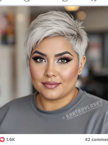 best 13 15 ways plus size women can get a flattering bob hai