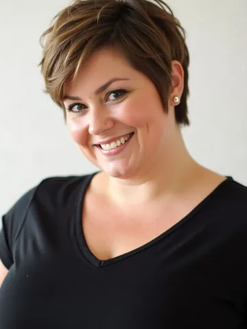 best 13 15 ways plus size women can get a flattering bob hai