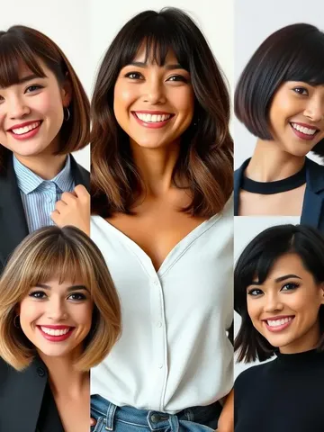 ultimate guide to bob haircut with bangs find your perfect l