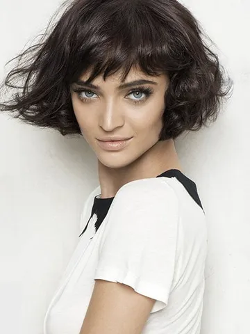 bob haircut with bangs
