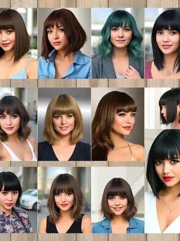31 stunning bob haircuts with bangs you ll want to try immed