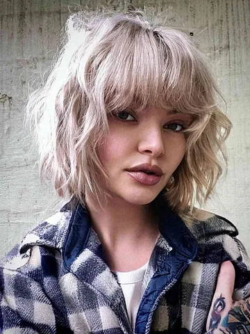 striking bobs with bangs that will take your breath away