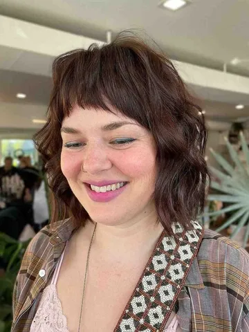 striking bobs with bangs that will take your breath away