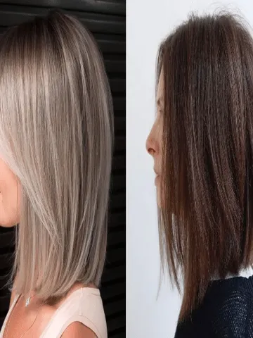long bob haircuts with bangs