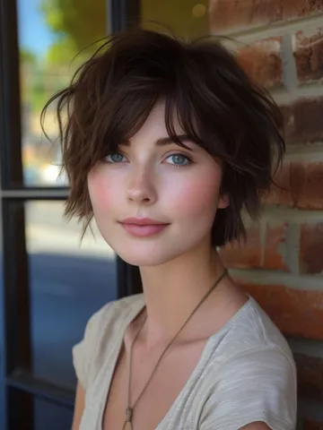 27 trendsetting haircuts tousled long pixie bob with fringe