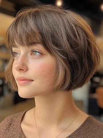36 stylish bob haircuts with fringe for a fresh look coupe d