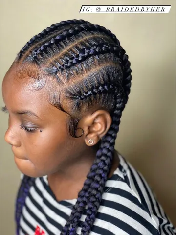 braid hairstyles with straight hair