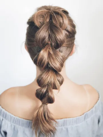 braid hairstyles with straight hair