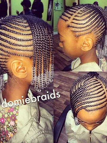 braids with mohawk
