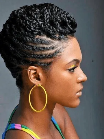 6 edgy braided mohawk hairstyles for black women in 2014
