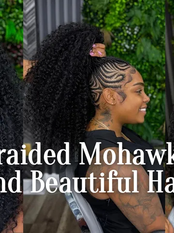 braided mohawks bold and beautiful hairstyles ywigs