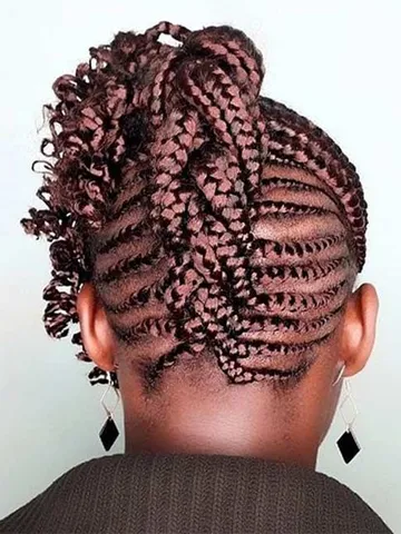 braided mohawk hairstyles 34 edgy looks for easy maintenance