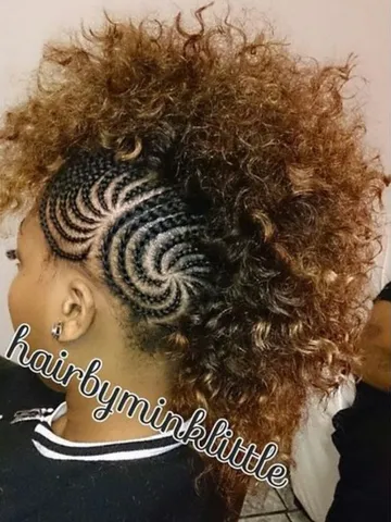 360 mohawk braids ideas to save today natural hair styles br