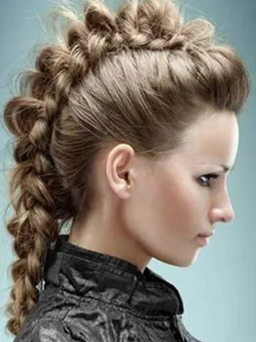 braided mohawk 23 braided mohawk hairstyles hair styles 2014