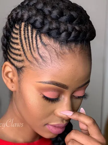 braided mohawk hairstyles for women