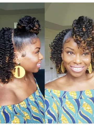pin by a nicole on hair makeup natural hair mohawk mohawk br