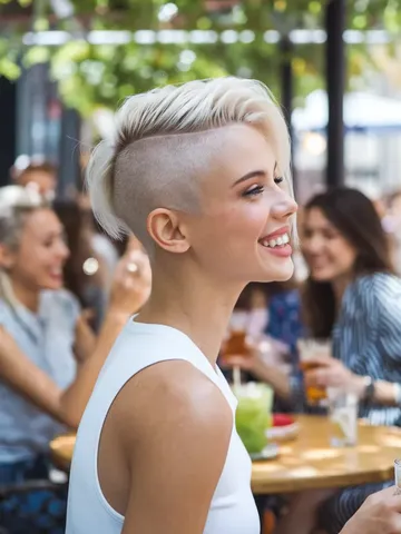 trendy undercut the perfect short hairstyle women will love