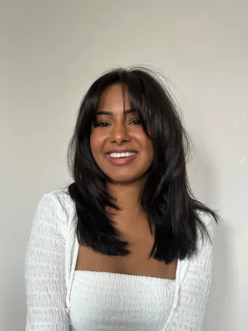 how to style a butterfly haircut hairstylist approved method