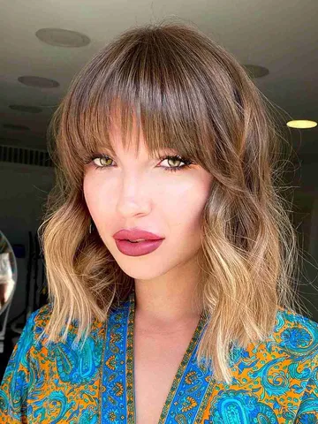 33 Chic and Edgy Styles Featuring Choppy Bangs for Women