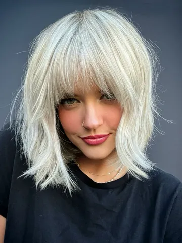 10 Stylish Choppy Bob With Bangs Ideas For Wearable Edgy Short Hair