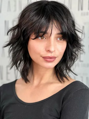 10 Stylish Choppy Bob With Bangs Ideas For Wearable Edgy Short Hair
