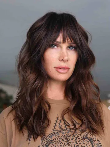 33 Chic and Edgy Styles Featuring Choppy Bangs for Women