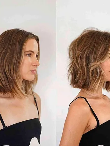 layered choppy bob artofit