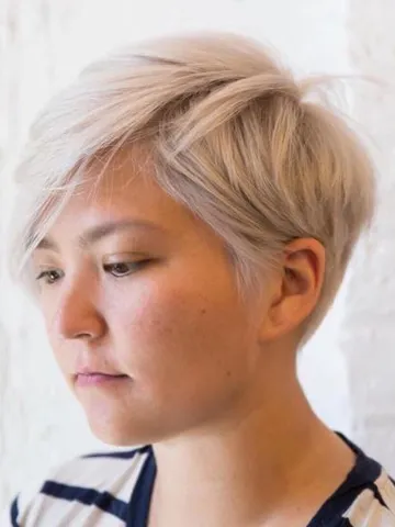choppy haircuts for round faces