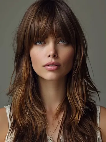 why these 24 choppy haircuts for long hair are all the rage