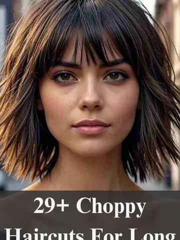 looking to refresh your style these choppy haircuts for long