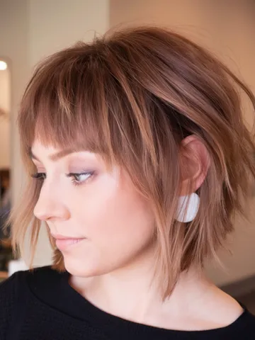 27 trending choppy bob haircuts 2025 styles for fine thick m