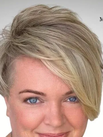 choppy pixie cut