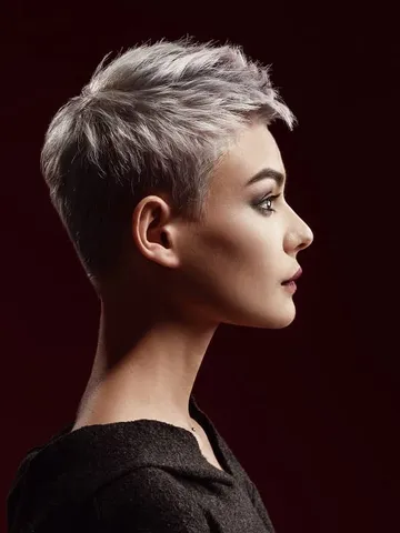 choppy pixie cut