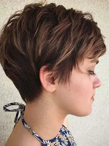 cute short haircut short hair with layers short choppy hair