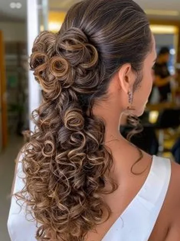 17 elegant formal curly hairstyles this 2025