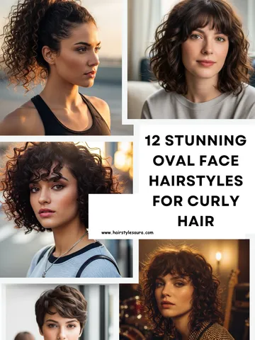 12 stunning oval face hairstyles for curly hair ideas every