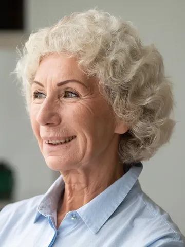 15 best hairstyles for women over 60 with oval faces