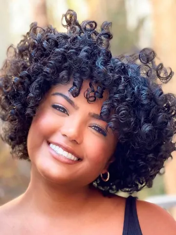 55 best short hairstyles for round faces short curly haircut