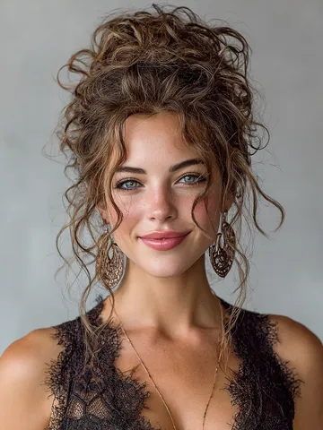 prom curly hair updos your ultimate guide to chic styles for