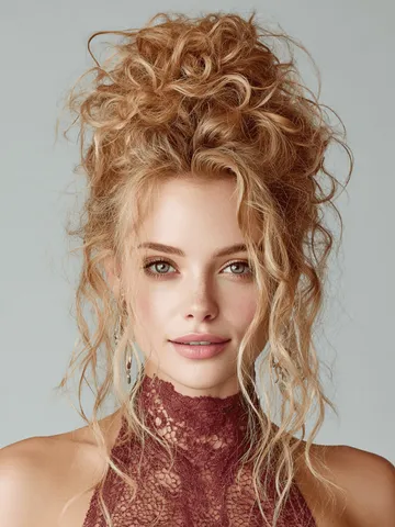 prom curly hair updos your ultimate guide to chic styles for