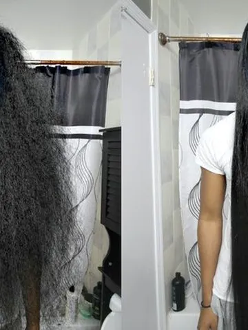 curly to straight hair tutorial video https blackhairinforma