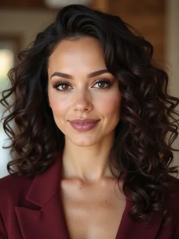 17 curly hairstyles for work that stay sleek all day long