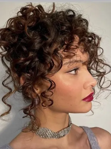 10 easy curly hairstyles for work julsweek curly bridal hair