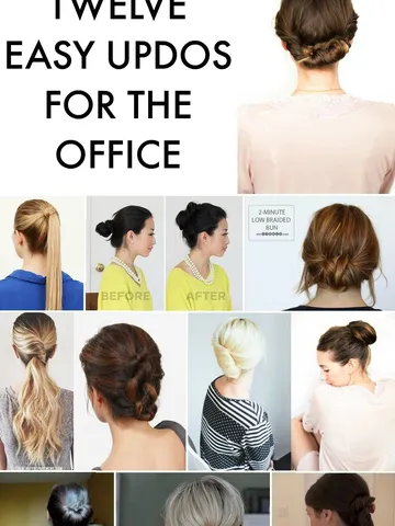 11 fun quick easy work hairstyles long hair