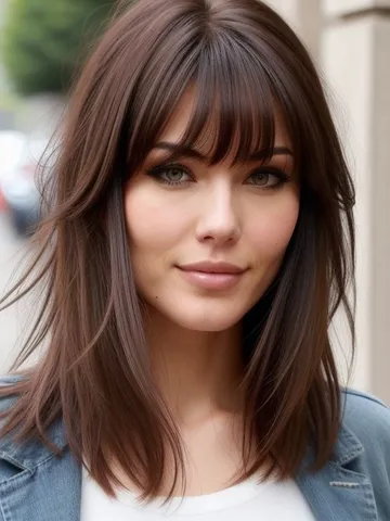 29+ Cute Bangs Hairstyles to Try in 2025 2
