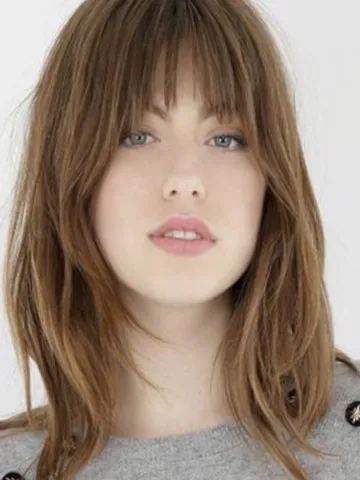 Cute bangs hairstyle ideas