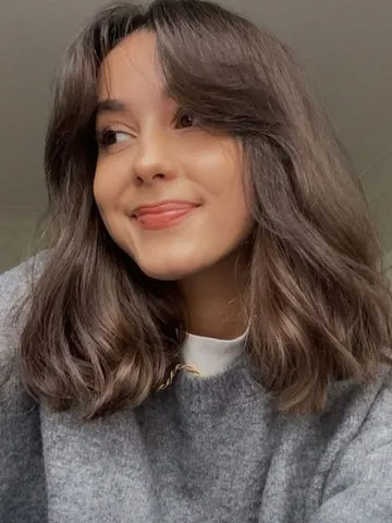 50 Cute Hairstyles with Curtain Bangs : Thick Hair with Curtain Bangs ...